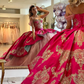 Fuchsia Princess Quinceanera Dresses Ball Gown Spaghetti Straps Tulle Appliques Sweet 16 Dresses 15 Años Mexican