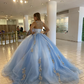 Pink Princess Quinceanera Dresses Ball Gown Sweetheart Tulle Appliques Sweet 16 Dresses 15 Años Custom