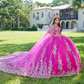 Pink Quinceanera Dresses 2024 Gold Lace Appliques Mexican Ball Gown Prom Party Dress Vestidos Butantes 15 anos