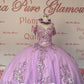 Princess Lavender Quinceanera Dresses Off Shoulder 15 Party Sparkly Birthday Gowns Sweet 16 Debutante Quinceanera gowns