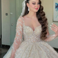 Sparkly Sequins Mermaid Wedding Dresses 2024 For Women Off The Shoulder Sleeveless Luxury Pearls Bridal Gowns Robe De Mariée