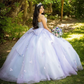 Sexy Sweetheart Quinceanera Dresses Ball Gown Off The Shoulder Long Sleeve Floral Appliques Lace Handmade Flowers Sweet 15 Party