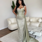 Luxurious elegance Mermaid sexy sweetheart Backless lace applique wrap buttocks Ball Dress Formal occasion party evening dress