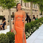 Sexy Orange Sheath Prom Dress,Orange Evening Dress