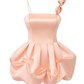 Cute Pink Ruffles Short Prom Dress Homecoming Dress