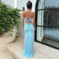 Bandage Wrapped Chest Sexy Dress Women Sleeveless Elegant Long Party Dresses Backless Bodycon Summer Dress Vestidos