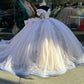 Quinceanera Dress Lace Applique Sequins Beading Mexican Sweet 16 Vestidos De XV 15 Anos Ball Gowns 2024