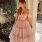 Beautiful Bead Sweetheart Tulle Dress for Women Tea Length A Line Cocktail Dresses Elegant Short Coset Prom Dresses for Teens