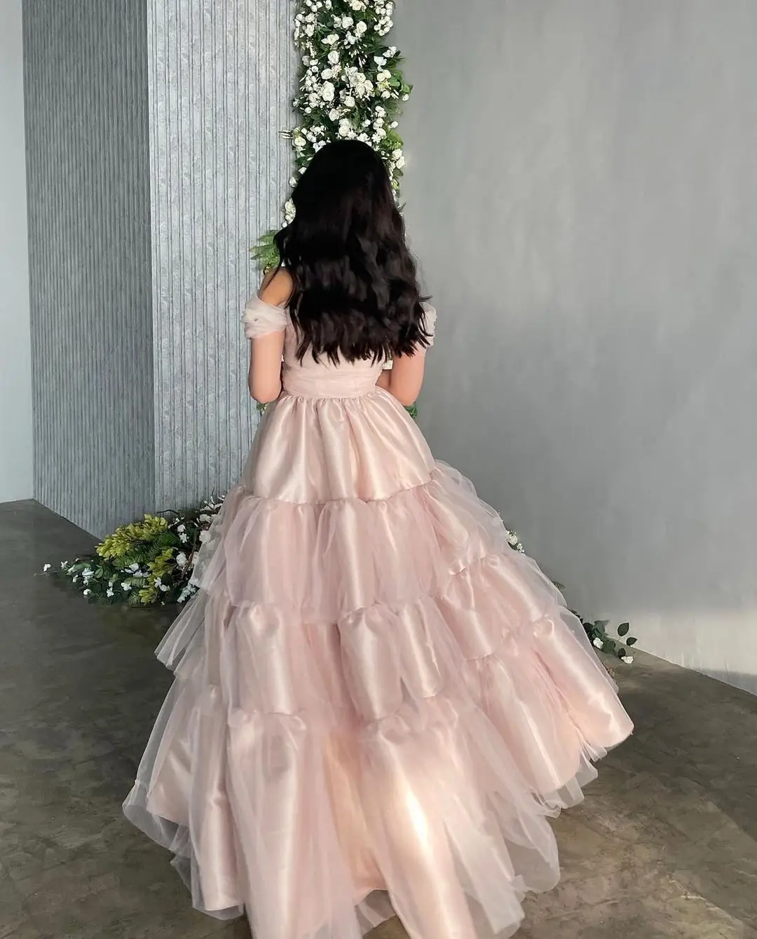 Romantic Prom Dresses 2024 Off-Shoulder A-Line Floor-Length Princess Customized Formal Occasion Dresses Vestidos De Graduación