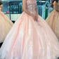 Pink 3D Floral Lace Strapless Ball Gown Strapless Appliqued Quinceanera Dress 2024 New Arrival Vestidos De 15 Quinceañera