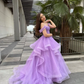 Purple Glitter Prom Dresses Luxury Bridal Wedding Dress Evening Dresses Special Occasion Party Dresses Vestidos De Noche