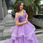 Purple Glitter Prom Dresses Luxury Bridal Wedding Dress Evening Dresses Special Occasion Party Dresses Vestidos De Noche