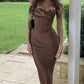 Brown Prom Dresses Sexy Prom Dress Birthday Outfits