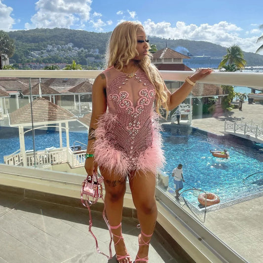 Luxurious Sequins Beaded Short Homecoming Dresses