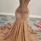 Luxury Prom Dress, Evening gown Mermaid Evening Dress, Mermaid Lace Dress, Asoebi Dress,Owambe Dress,Bridesmaids Dress