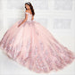 Sparkly Beaded Lace Ball Gown Quinceanera Dresses Appliqued Off Shoulder Neckline Sequined Prom Gowns Tulle Sweep Train Sweet 15