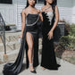 2023 mermaid prom dresses black girl evening dresses