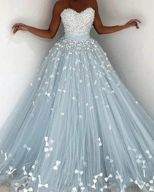 Tulle Sweetheart Prom dresses